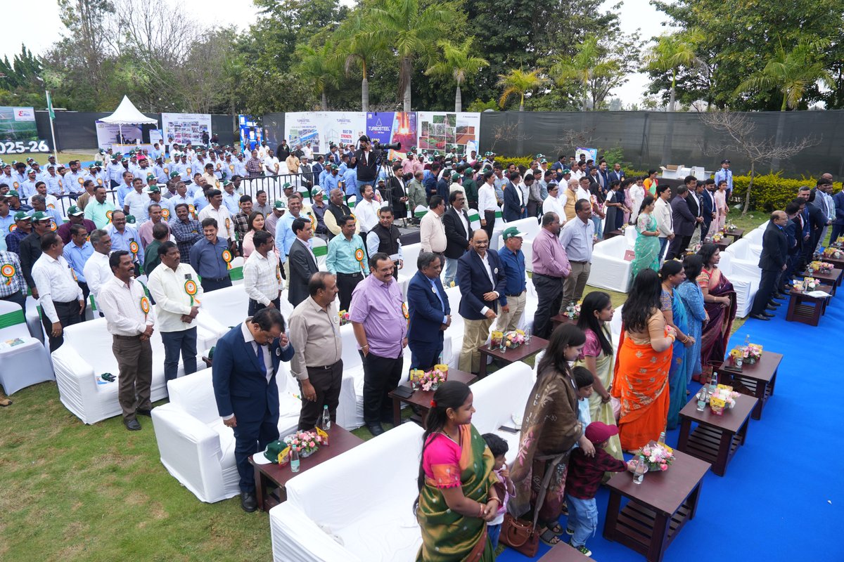 ermgroup2's tweet photo. ERM Group was proud to host the Final Day Function of the 24th Mines Environment & Mineral Conservation Week (MEMC Week) 2025–26 at Bengaluru. The event was graced by Shri Pankaj Kulshrestha, Controller General, Indian Bureau of Mines, as Chief Guest, along with Shri Shailendra Kumar, Controller of Mines (South Zone), and Dr. Suresh Prasad, Regional Controller of Mines, IBM. The programme reinforced the collective commitment towards sustainable mining, environmental stewardship, and responsible mineral conservation.

#MEMCWeek2025 #SustainableMining #ERMGroup #IndianBureauOfMines #ResponsibleMining