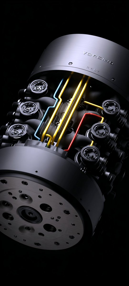 Halleyapps's tweet image. Closer look at the mechanical core and the geometric orb. High acutance and material imperfection are the keys here. 

Download for full detail. 

#TechArt #Mechanical