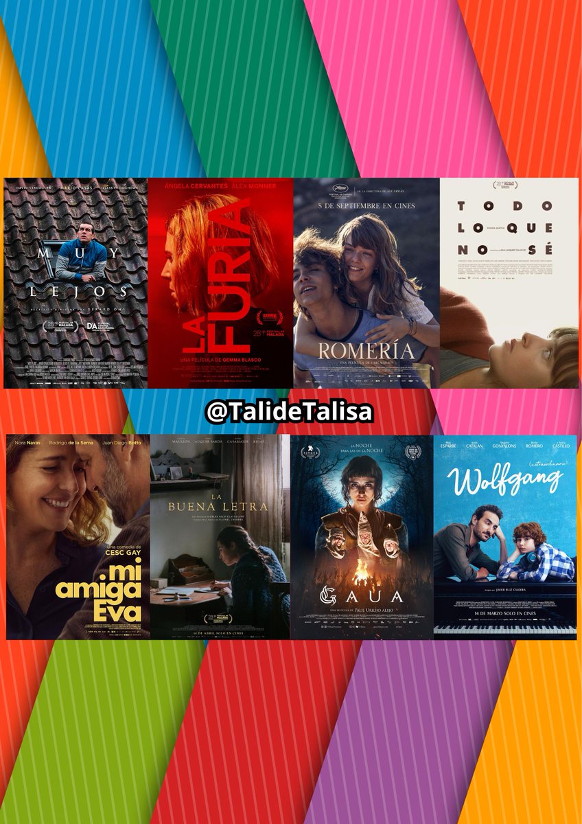 TalideTalisa's tweet image. Algunas de nuestras pelis que 
todavía no había visto y que, 
por fin, he podido ponerme 
con ellas. La conclusión a la 
que llego es que brillan por su 
calidad.  🎥  🇪🇸  💎 .