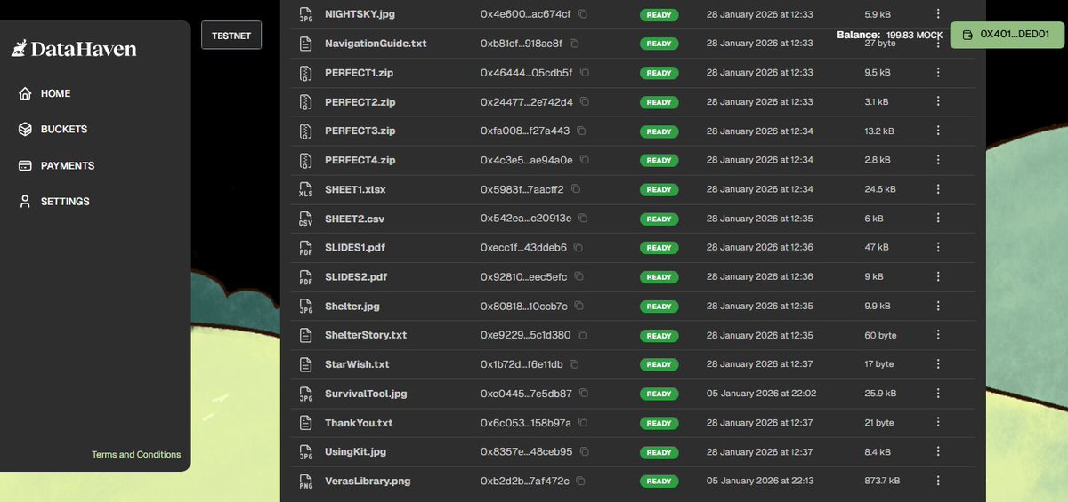BabaiKhan18's tweet photo. I archived three notes in my Stargazer’s Archive: one about what I’ve learned on trust and verifiable storage, one personal wish for DataHaven’s future, and one thank-you to the Camp Haven community for support and inspiration along the way.

@DataHaven_xyz https://t.co/McG6Qcu9qt