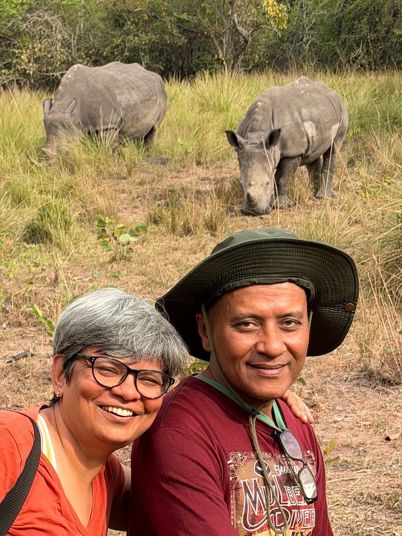 Our clients from India 🇮🇳 Kolkata had a great time in Uganda on there 10 Days Uganda Primates and Game Safari seeing all the big 5 animals and all the top primates gorillas, chimpanzees and golden monkeys trip started from Kigali, Rwanda and ended in Entebbe, Uganda. 

You to can