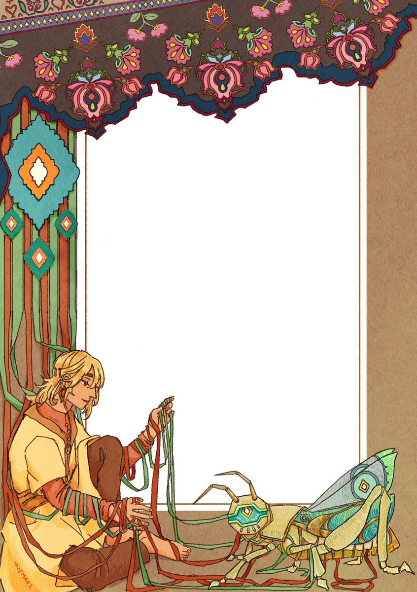 chefMAO2's tweet photo. OK ngl I've been putting this off 5ever because idk how to explain this without spoiling the entire fic so I will just explain the design elements used https://t.co/3ac0C7fGQS