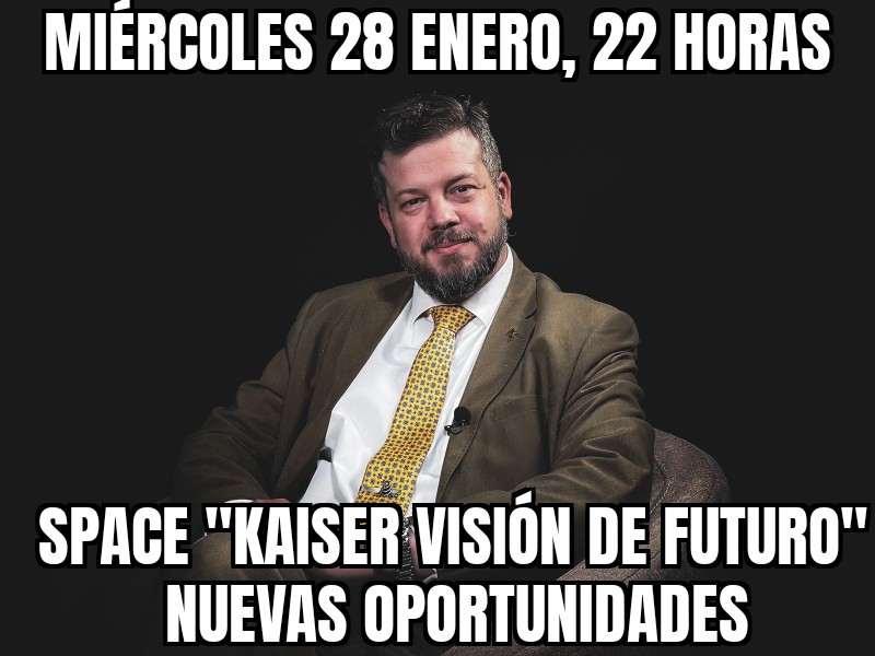 Hoy se viene el mejor space libertario.
Anfitrion: Claudio.
22 hrs. 
Para estar informado del acontecer de la Politica Nacional e internacional.
No te lo puedes perder. Ya no somos ovejas, porque tenemos el poder de la información.