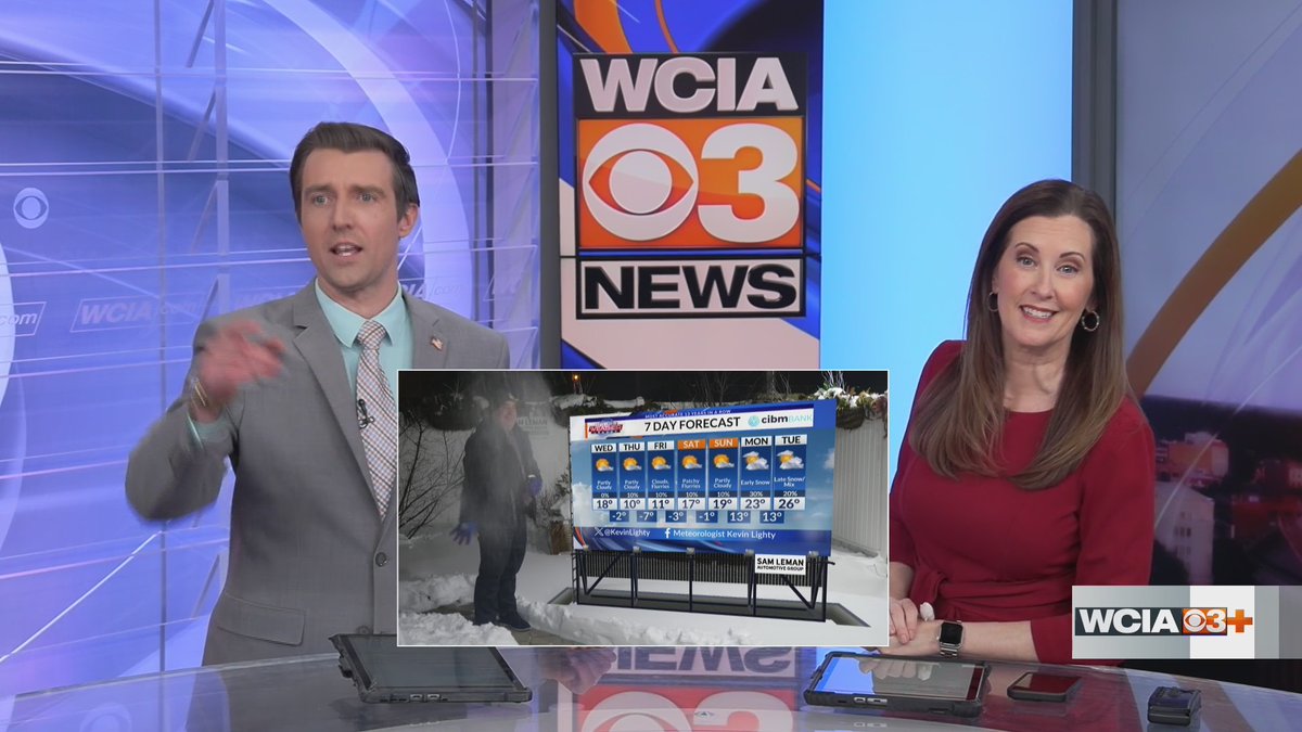 Kevin Lighty - WCIA 3 Chief Meteorologist tweet media
