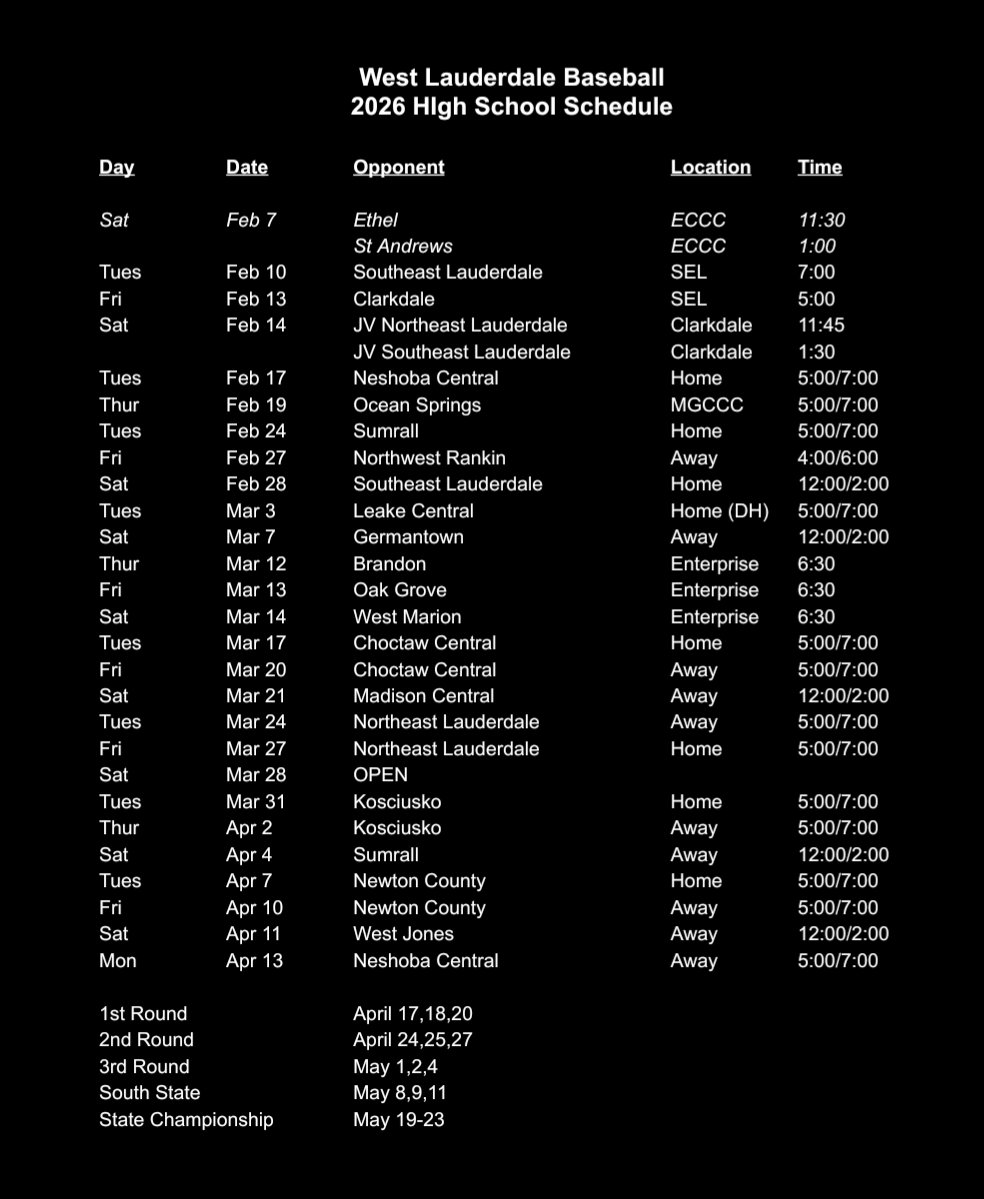 WL Baseball (@wlbaseball50) on Twitter photo 