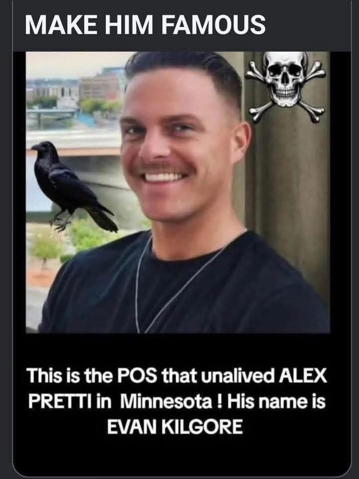 princess_kim_k's tweet image. Evan Kilgore is trending on Facebook as the Border Agent that killed Alex PRETTI