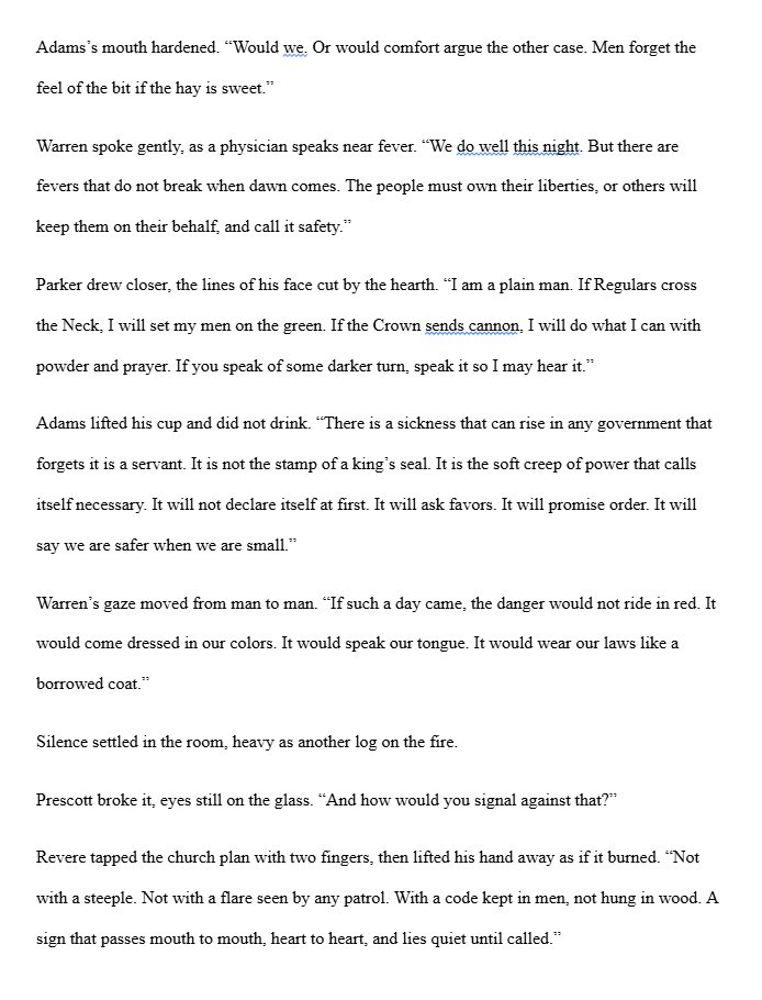 TheBWDickerson's tweet photo. Dropping the first 4 pages of my prologue for The Fourth Lantern.
Looking for feedback on opening tension, clarity, and momentum.
#AmWriting #WritingCommunity #ThrillerFiction #FirstPages https://t.co/FdsazW5uy6