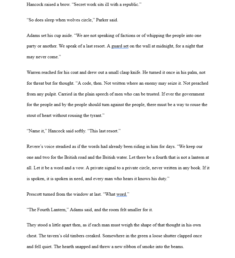TheBWDickerson's tweet photo. Dropping the first 4 pages of my prologue for The Fourth Lantern.
Looking for feedback on opening tension, clarity, and momentum.
#AmWriting #WritingCommunity #ThrillerFiction #FirstPages https://t.co/FdsazW5uy6
