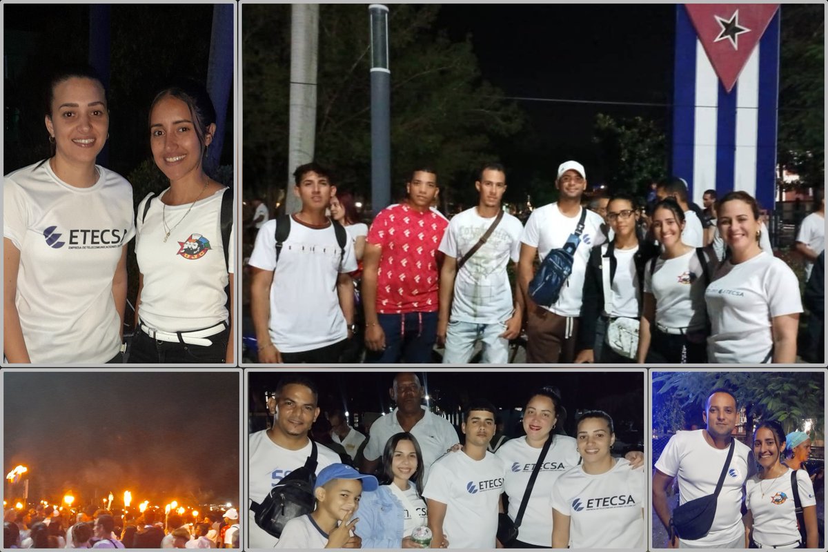 Jóvenes de <a href="/ETECSAGranma/">Bayamesa2025</a> estuvimos participando en la #MarchaDeLasAntorchas 🔥 en saludo al #173Aniversario del natalicio de #JoséMartí y al #Centenario de #Fidel.
#AntorchaAntimperialista 
#ProvinciaGranma 
<a href="/sergiodiasg/">Sergio Díaz</a> <a href="/CuscoYudiel/">Yudiel Cuscó</a> <a href="/FonsecaOsmely/">Osmely Yudinich Fonseca Rosabal</a> <a href="/UJCBayamo/">Bayamo UJC</a>