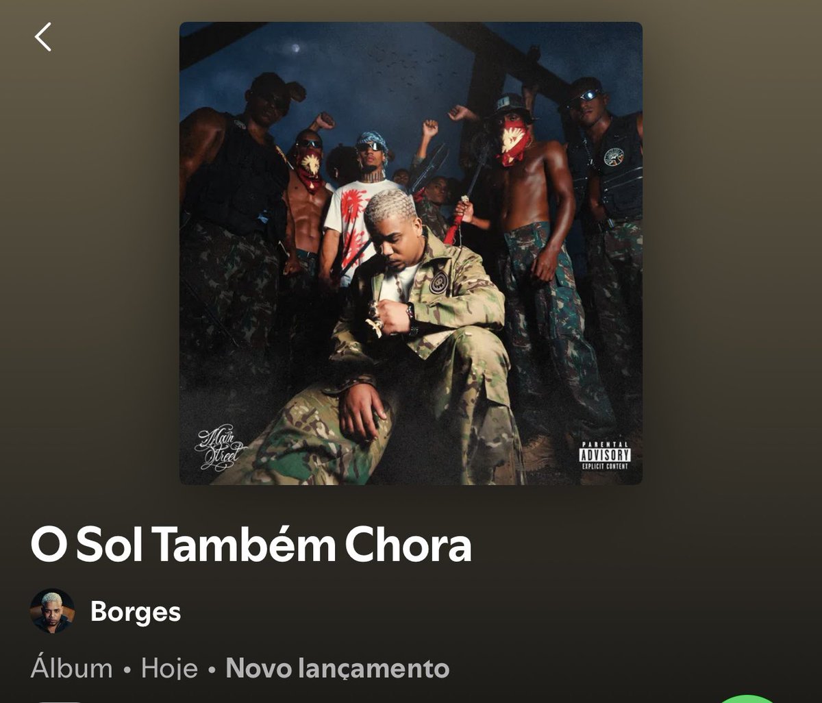 Álbum “ O Sol também chora “ 
nas ruas 🌔  !!! 

open.spotify.com/album/4ATXKKOJ…