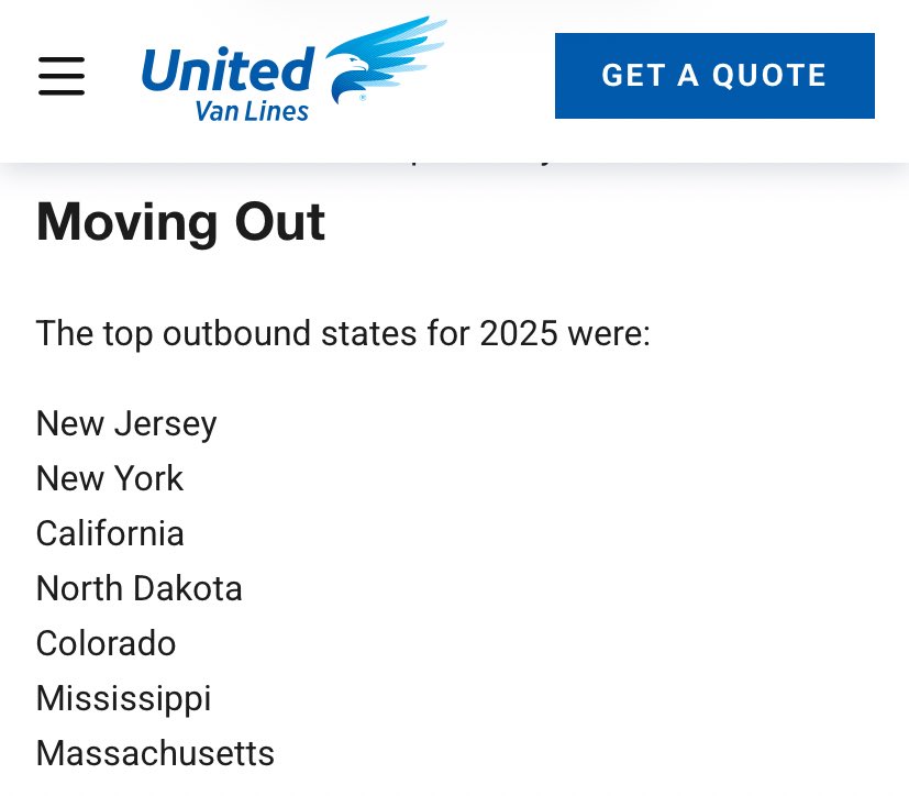GovtsTheProblem's tweet image. Colorado is now ranked in the top 7 states that people are fleeing.
Colorado Democrats are totally destroying Colorado.
#copolitics