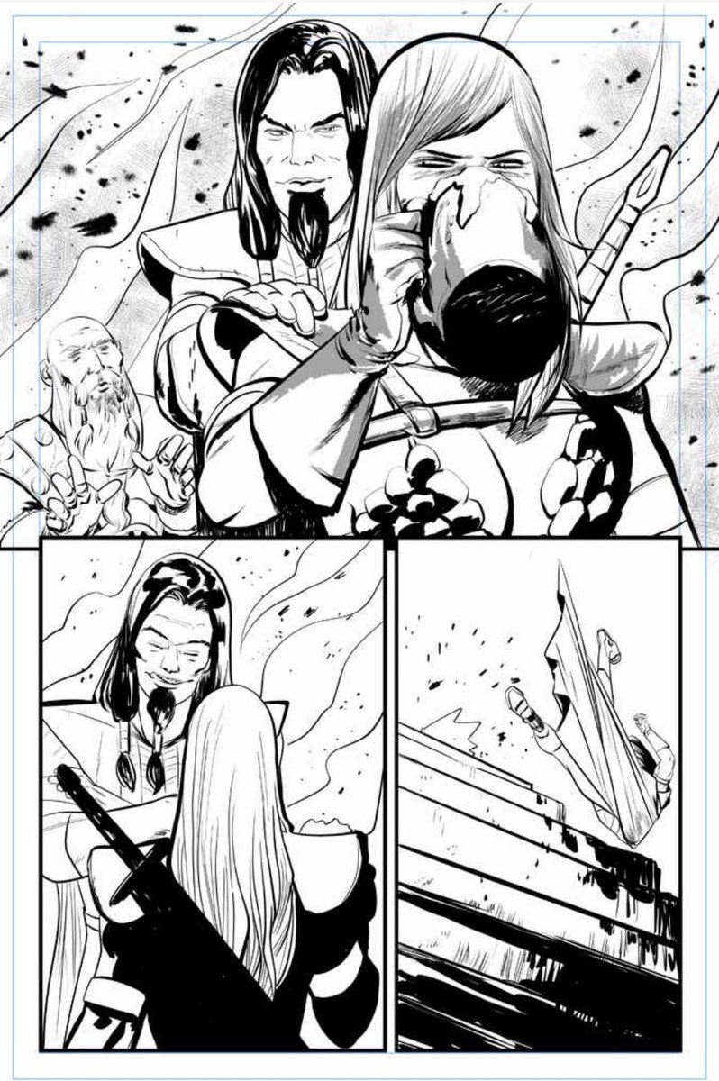 jordi_pz's tweet image. This is NOT the way with Red sonja. #redsonja #dynamitecomics #MakeComics #comicbooks