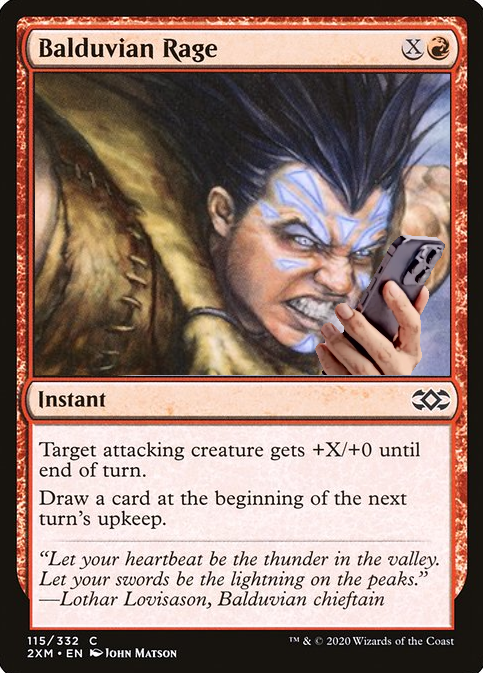 MFW I thought my phone was charing and then see it at 5% battery