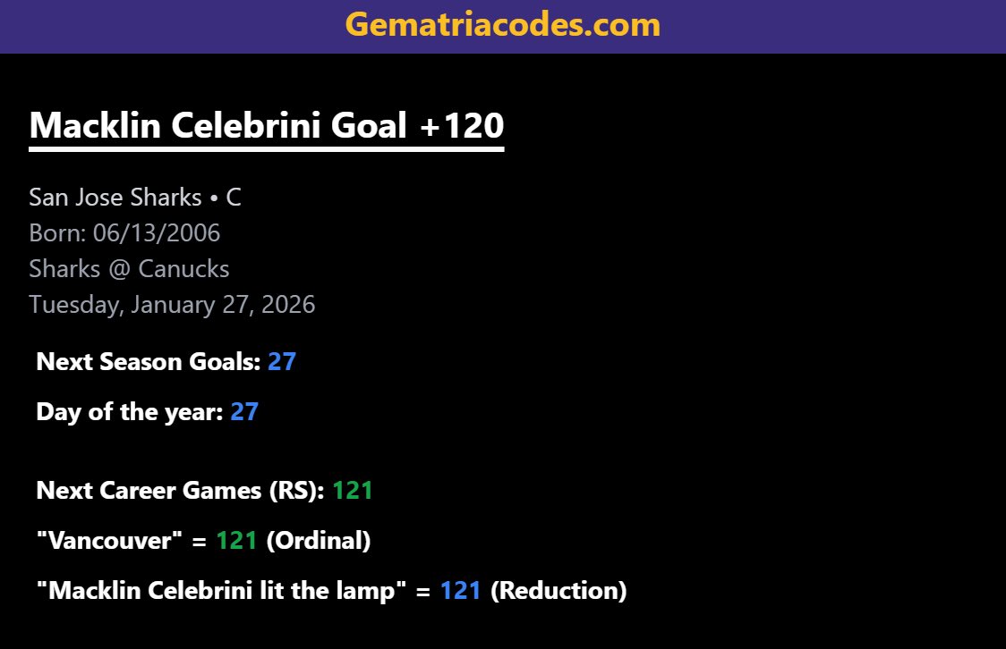 Gematria Sports tweet media