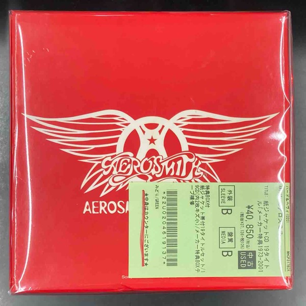 ⛧METAL中古商品情報⛧】 エアロスミスの紙ジャケットCD 19タイトルBOX