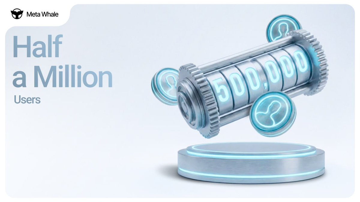 T&amp;S Reaches 500,000+ Users

Hey Meta Whale community, we have great news to share! 🔥

T&amp;S has crossed 500,000 registrations, marking an important milestone for our partner program.