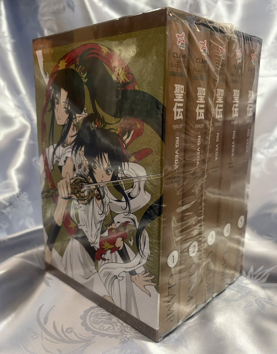 mokuri10's tweet photo. ขายค่า
Box Set RG Veda ใหม่เอี่ยมไม่เปิด มี 2 box Boxนึงมีตำหนิเป็นรอยบุบดูได้ในภาพถ่ายค่ะ ซื้อได้ท่านละboxค่ะ

ราคา
สมบูรณ์ 2150
มีตำหนิ 1900
EMS 150

สนใจสอบถามหรืออยากชมภาพเพิ่มเติมเม้นท์ได้เลยค่า

ขอบคุณมากค่ะ
#RGveda #Clamp https://t.co/jCdjjZNzur