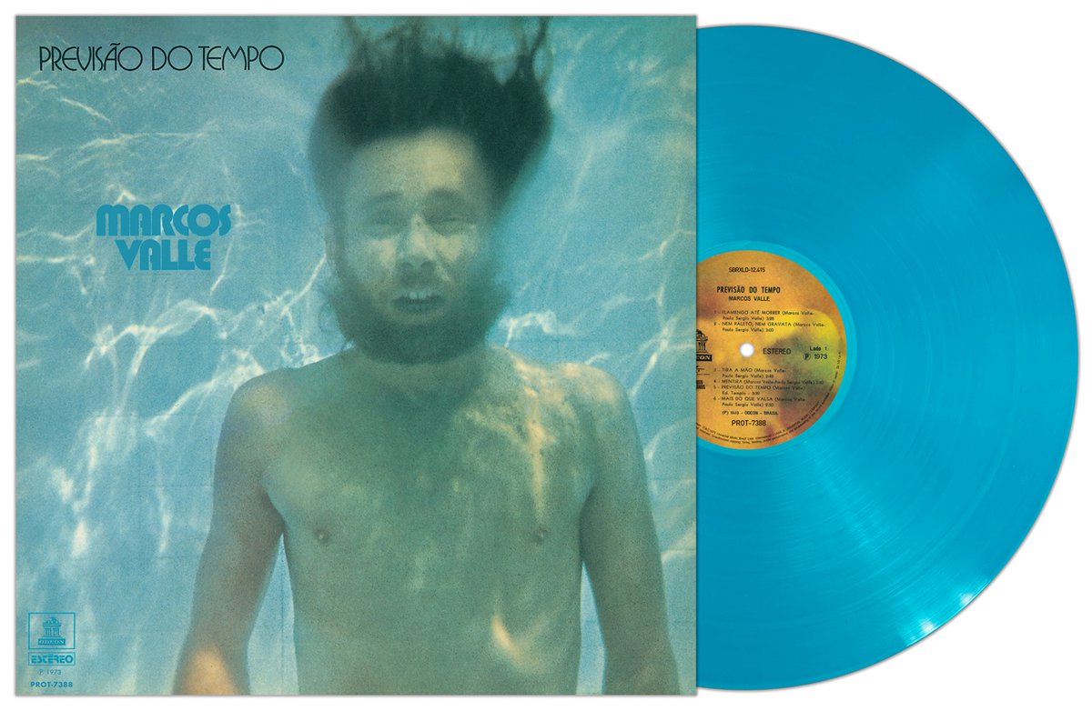 towervinyl's tweet photo. 【#MarcosValle】
\ご予約受付中!/ ブラジル音楽史に残るマルコス・ヴァーリ名盤『Previsao Do Tempo』が《タワーレコード限定販売》で初の帯付き日本盤LP化!初回生産限定盤〈クリアブルー・ヴァイナル〉重量盤仕様!4/17店頭先行販売!https://t.co/gVjdwqSYhm https://t.co/vSE4QJBndF