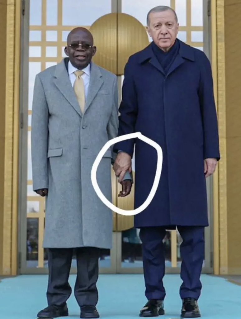 Dear Nigerians, why make your Problems other People’s Problems. Now the President of Turkey was reduced to a Care Giver?