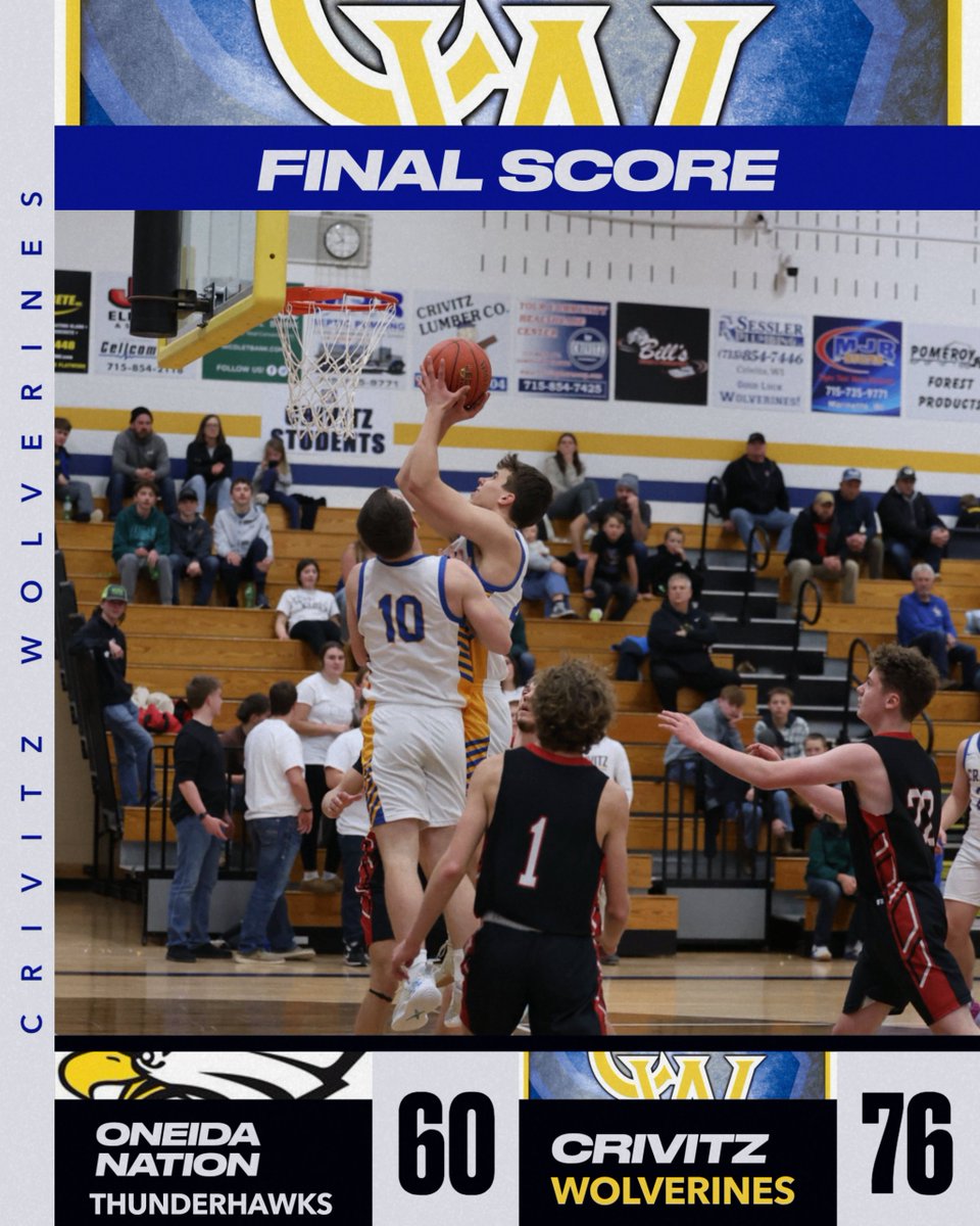Boys Basketball extends their lead in the M&amp;O Conference Standings with a win over Oneida Nation to improve to 11-4 on the year (9-0 in the M&amp;O). They travel to STAA on Friday January 30th.  Varsity Girls will tip off at 5 p.m. with the Varsity Boys to follow at 6:30 p.m.