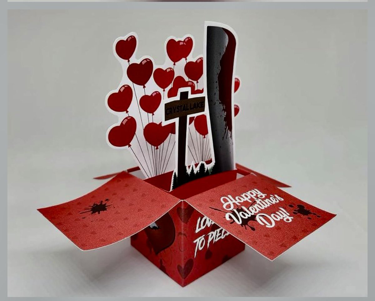 PromoteHorror's tweet image. Valentine's Day Horror Pop-Up Card – Handmade 3D Card with Envelope – Unique Gift for Valentine's Day

amzn.to/4a8OHyO

#ShopHorror #SpreadtheHorror #ad
