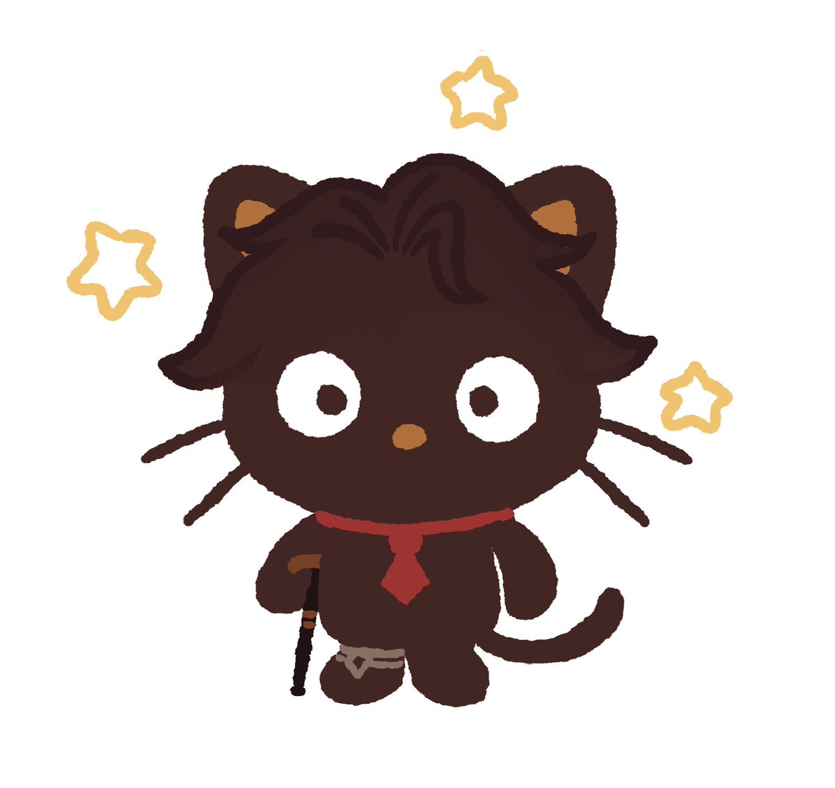 triple7latte's tweet image. viktor chococat