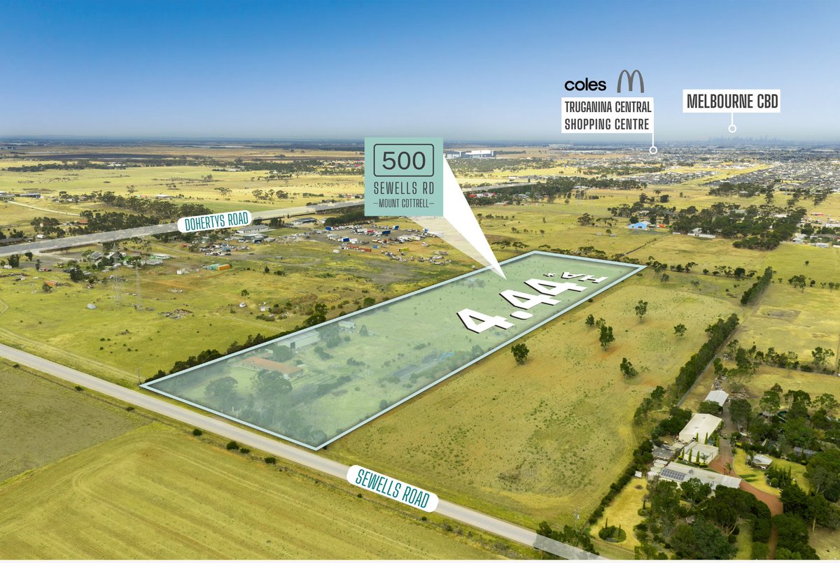 JUST LISTED - 4.44 ha UGZ landholding within the Oakbank PSP.
Part of the VPA’s Horizon 2 growth program with long-term residential potential (STPA).
Flexible settlement terms available.