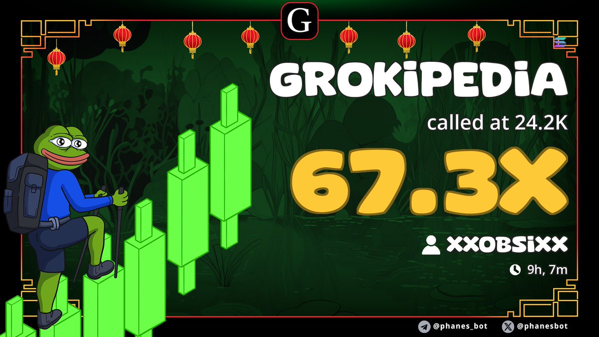 Private members printed tonight with $GROKIPEDIA 

GN my trenchers