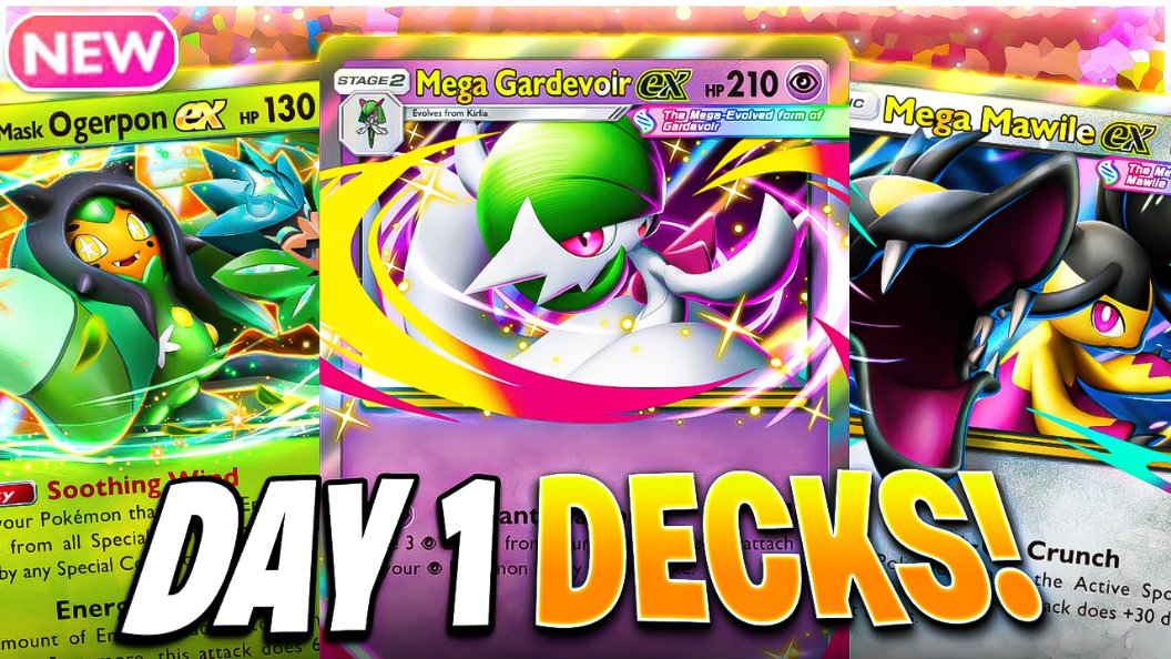 15 Decks to Try Day 1?!?! I'm ready for Fantastical Parade!! <a href="/Pokemon/">Pokémon @ Lumiose City 🥐</a> <a href="/PokePocketTCG/">PokemonTCGPocket</a> #PokemonTCGPocket  youtu.be/cIh5xKLraS0