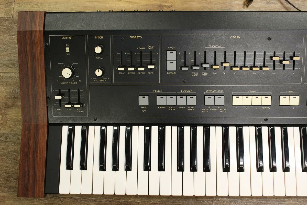 YAMAHA SK20、値下げしました！ ORGAN、STRINGS、POLYSYNTHの3パートを