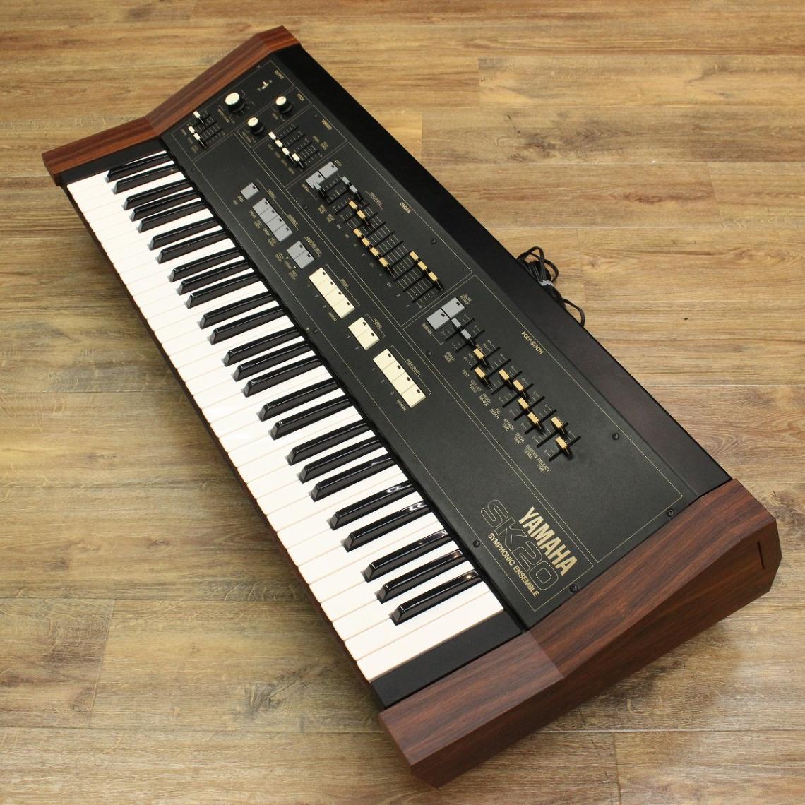 YAMAHA SK20、値下げしました！ ORGAN、STRINGS、POLYSYNTHの3パートを
