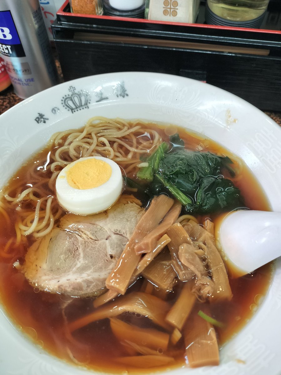 YYoshiii's tweet photo. 私は東京～https://t.co/yTtV4RpjfM、ラーメンの王様 西葛西店にいました https://t.co/kNvpp5I8V2