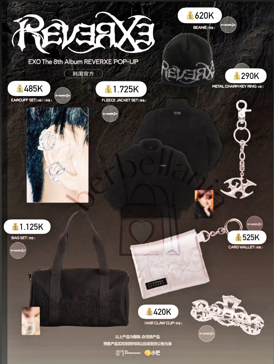 vanteproduction's tweet image. OPEN JASTIP CHINA EXO REVERXE POP UP STORE SHENZHEN 🇨🇳
🇮🇩 eta JKT 8 Feb 
⏰ Last order 31 Jan 8:00 WIB
‼️ BAGASI HANDCARRY 

*VERY limited slots!!

bisa cek ig: berbellanja buat proofs

wts wtb exo wtb exo reverxe popup shenzhen shanghai jastip china

*pl blm inc ongkir domestik