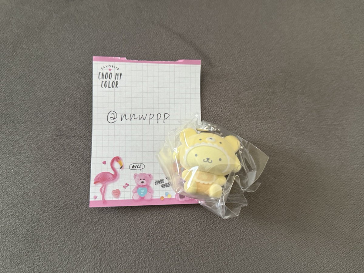 nnwppp's tweet photo. 【交換】 サンリオ シークレットオーナメントマスコット

【譲】ポムポムプリン

【求】ポチャッコ 

マスコットのみ、郵送＞2/1都内 or 2/2〜4大阪手渡し希望です。
ご希望の方はお気軽にご連絡ください。 https://t.co/s7hFwfeFCE