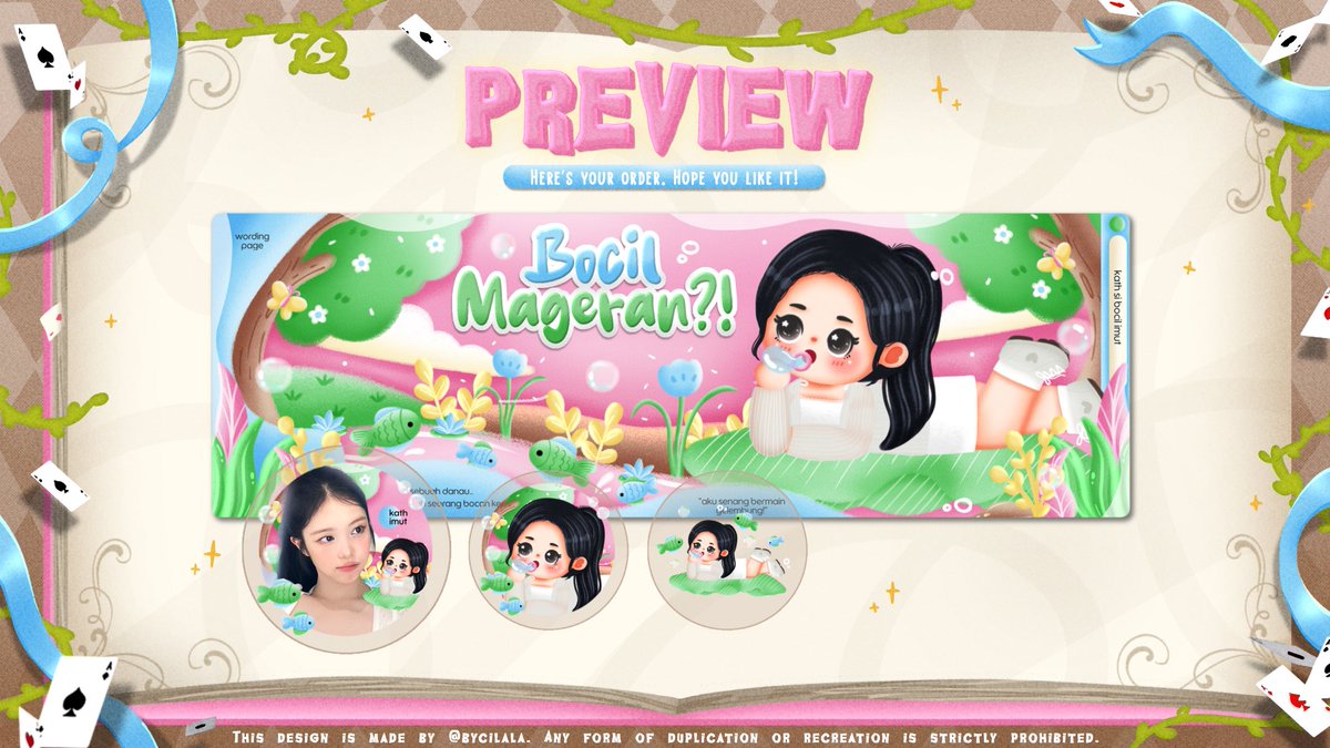 ofKathie's tweet image. mau pamer layout lucuku ... 🥺🤍