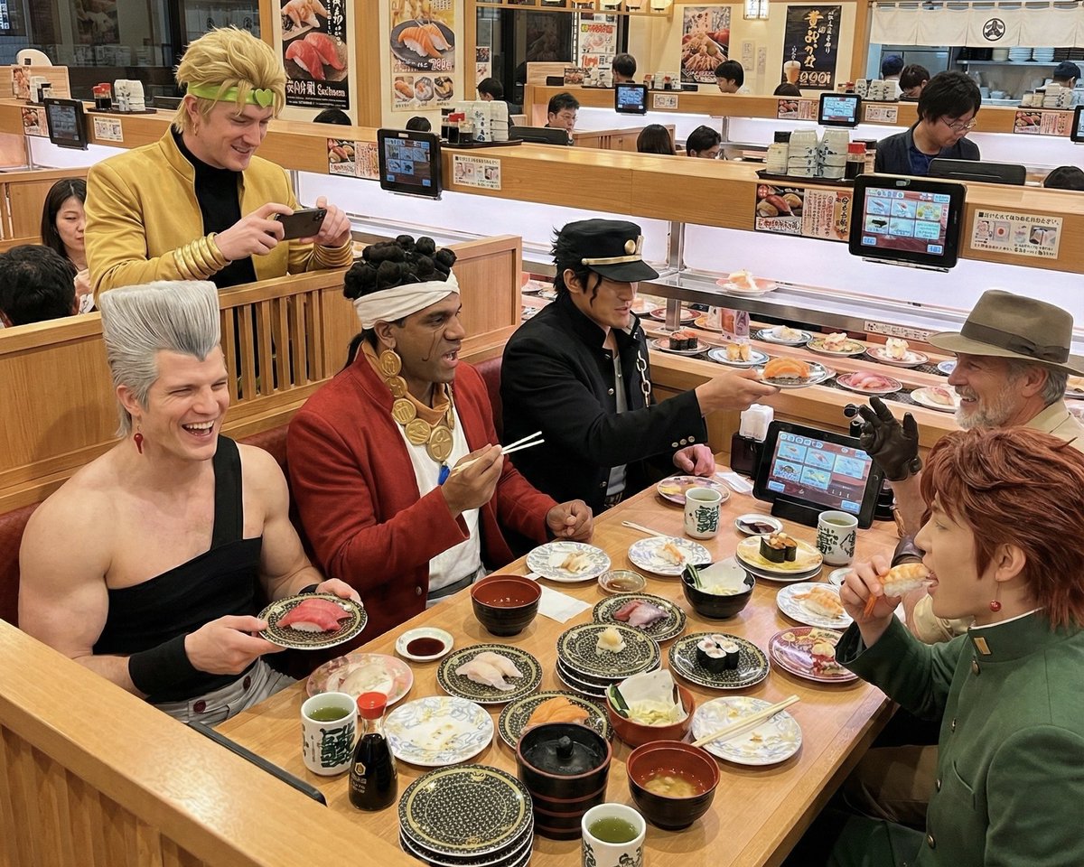 #スシロー
#ジョジョの奇妙な冒険
#スシロージョジョコラボ
#jojo_anime