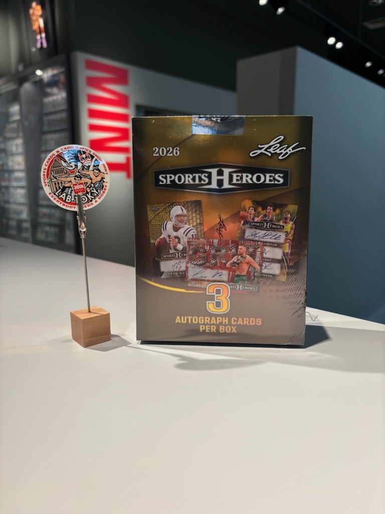 MINTLABTOKYO1's tweet image. 【新商品入荷情報】
2026 LEAF METAL SPORTS HEROES HOBBY
入荷いたしました🙌
本日19:00までの営業となっております。
皆様のご来店お待ちしております📷
#MINTLABTOKYO #EVERYBODYNEEDSAHOBBY