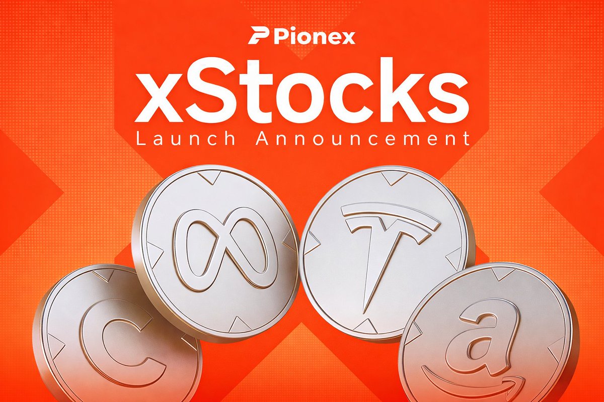 pionex's tweet photo. Pionex has listed $SMRX and $VSTX Tokenized Stocks 🚀📈
Now live with $USDT trading pairs:
• SMRX/USDT (NuScale Power)
• VSTX/USDT (Vistra Energy Corp)
Trade SMRX: https://t.co/0GVRqszCCA
Trade VSTX:
https://t.co/NB56OzqMGD
#Pionex #TokenizedStocks #SMRX #VSTX #USDT