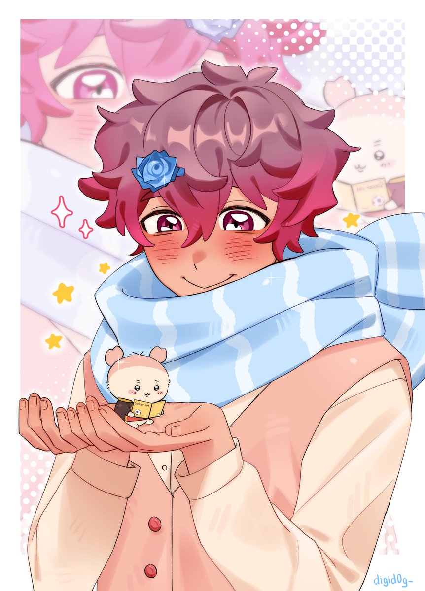 pinketness's tweet photo. kaiser and ness meet momonga and kani! #kainess #kins https://t.co/TotP2cTW82
