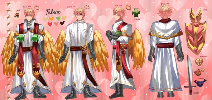 #Characterdesign #Bluesealad_oc Daniel Vanalika Ref Sheet