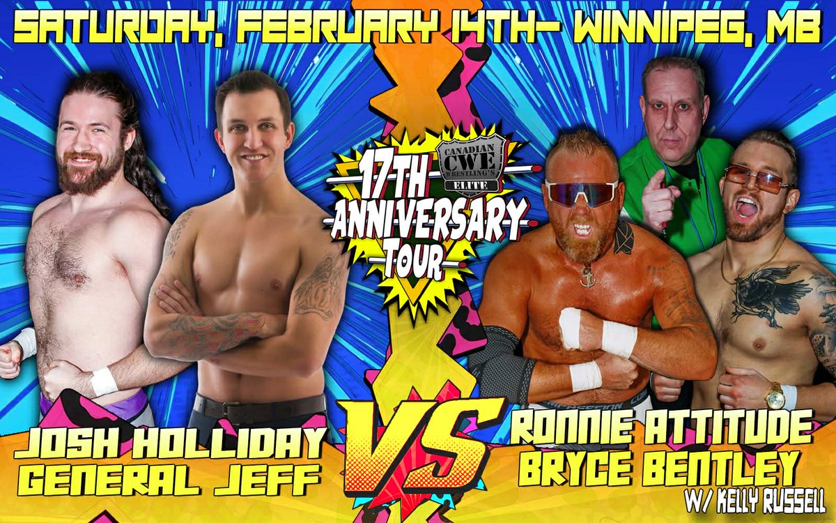 Canadian Wrestling's Elite tweet media