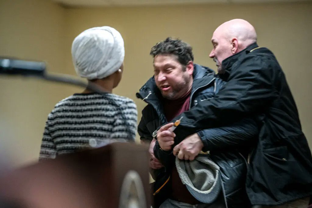 MJTruthUltra's tweet image. Photos of the man who threw bacon grease on Ilhan Omar

Totally staged by the way.