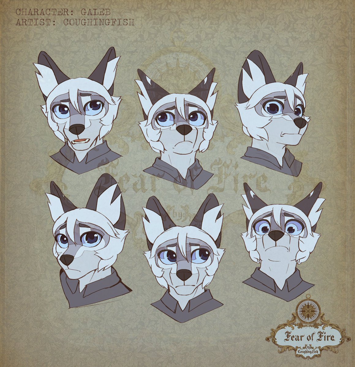 Fear_Of_Fire's tweet photo. Here are a few quick headshot illustrations of Galeb, created as a warm-up exercise. https://t.co/LNvAHJMuSL