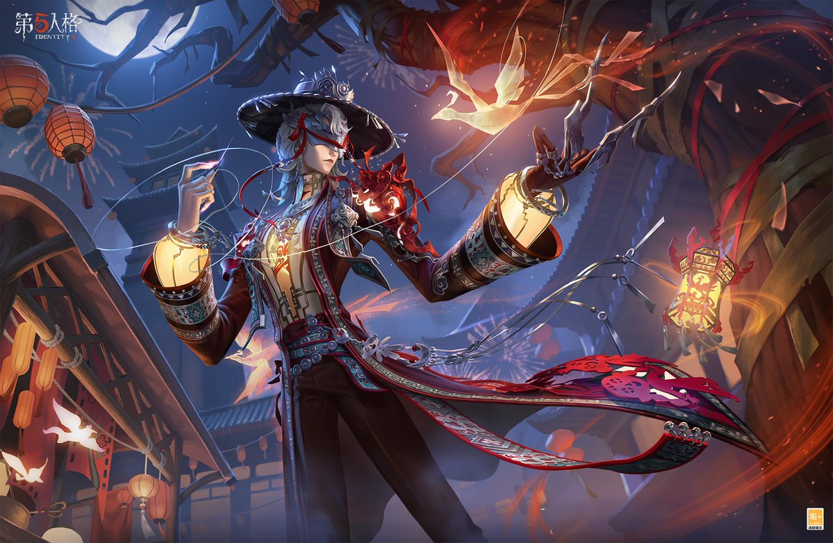 idvlogic's tweet image. [ 2026 Chinese New Year ]

Illusion Hall Shop Package
▸ The Ripper S-Tier Costume - Candlelight
▸ The Ripper S-Tier Accessory - "Golden Crow"

※ Release Date: February 16, 2026
※ Purchase Method: Echoes/Fragments 
※ Availability: Limited