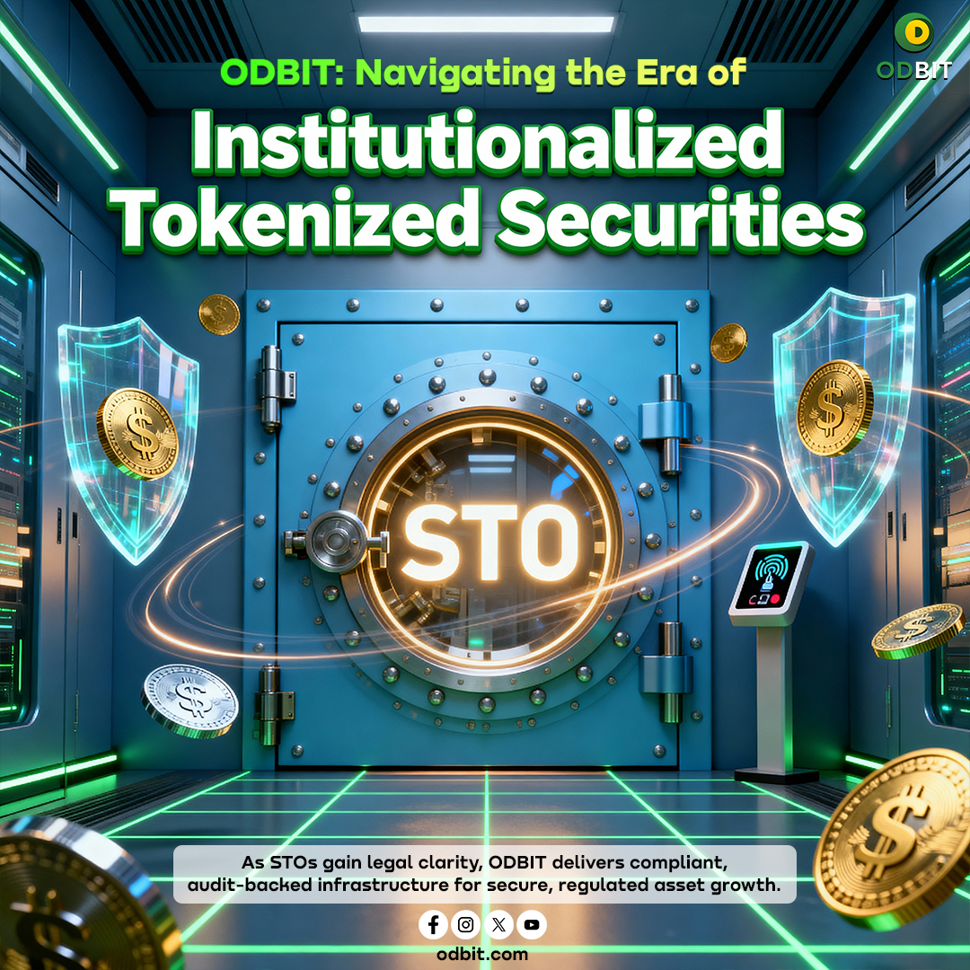 odbitOF's tweet photo. ODBIT: Navigating the Era of Institutionalized STO
STO laws are live. ODBIT uses adaptive risk modules and professional audits to turn legal shifts into your first-mover advantage. Secure, regulated growth starts here.
#STO #ComplianceFirst #BlockchainGovernance #FintechUpdate https://t.co/JaiYK1lxyD