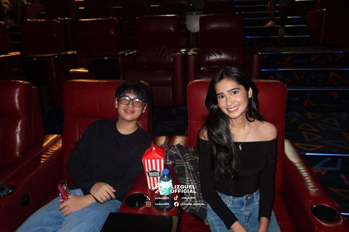 LizGuelOFC's tweet photo. 𝙒𝙝𝙖𝙩 𝙚𝙫𝙚𝙧𝙮𝙤𝙣𝙚’𝙨 𝙗𝙚𝙚𝙣 𝙬𝙖𝙞𝙩𝙞𝙣𝙜 𝙛𝙤𝙧… 👀

Unlocking a clear photo of LizGuel movie date inside the cinema! 🩵 Sobrang thingsss!

#LizGuel | #ElizaBorromeo #MiguelVergara https://t.co/n60TH7uME8
