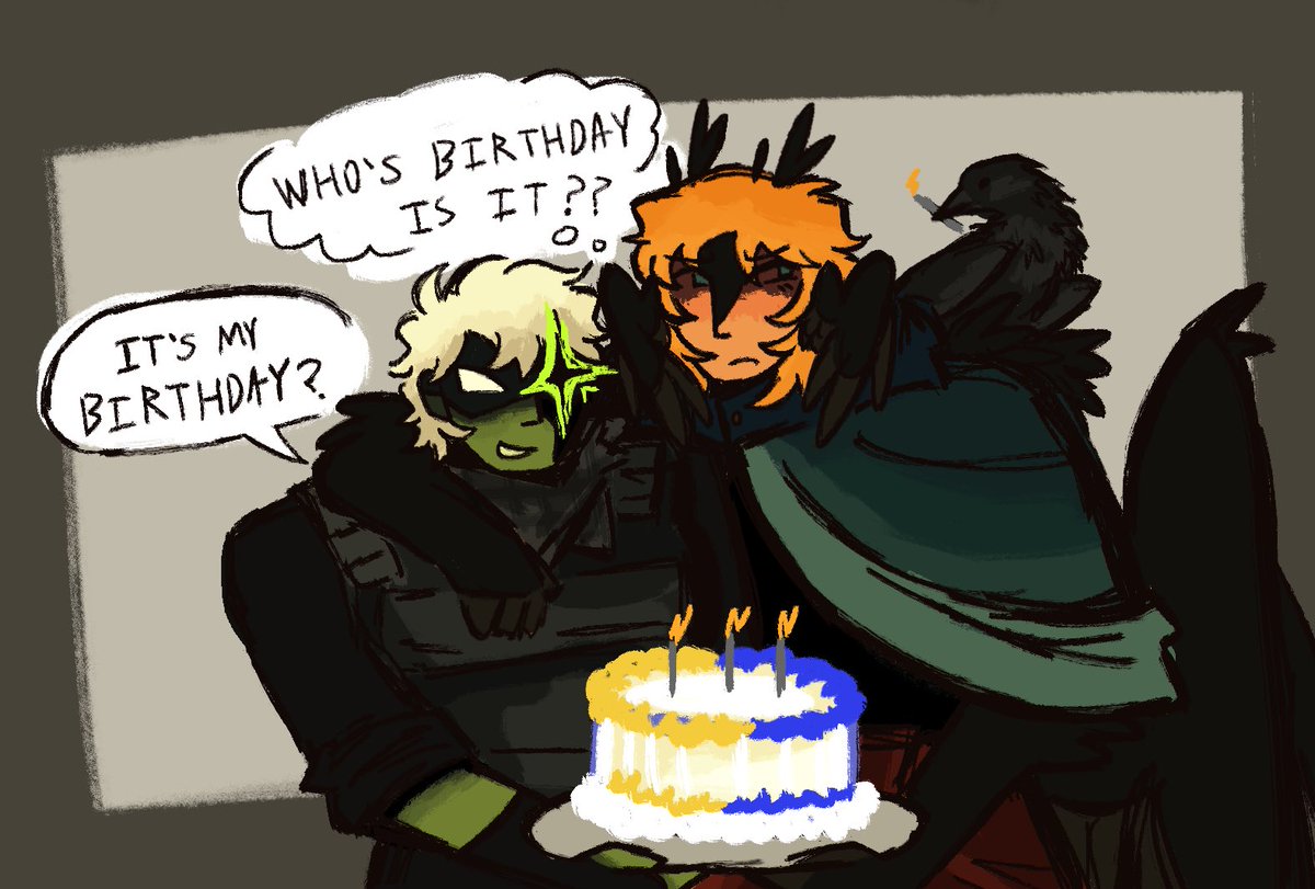 It’s in an hour for me but its already your birthday for you <a href="/AntarcticW1nds_/">𝘾𝙞𝙘𝙖𝙙𝙖 ➵★🍏❄️DAYS W/O CODEBREAKERS:35</a> ! Here’s a little codebreakers !