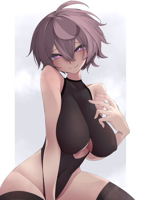 タイツだから恥ずかしくない差分。 