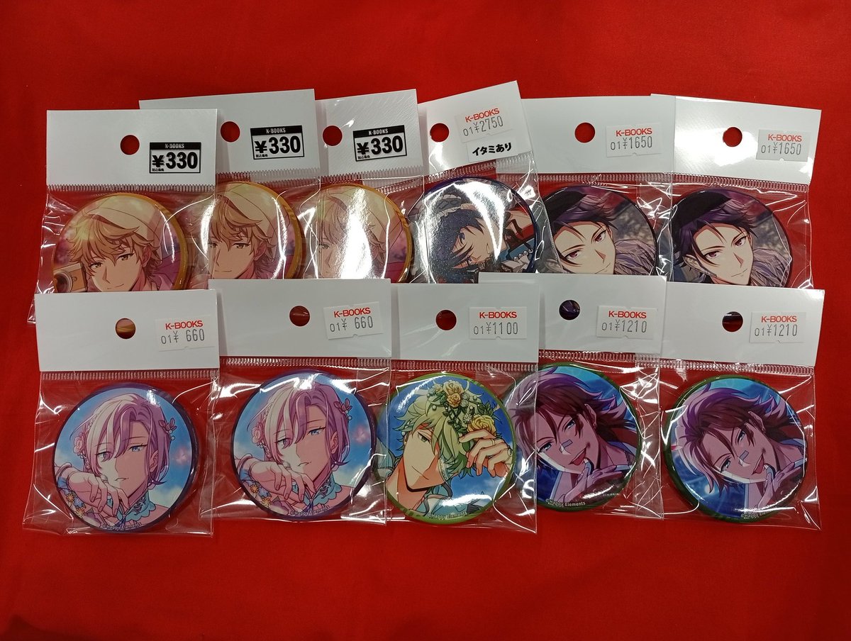 入荷情報】 エリオスライジングヒーローズ ナンジャタウン缶バッジ