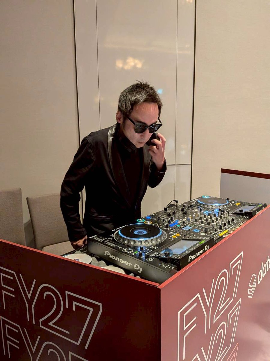hiyamuta's tweet image. 1/27(Tue)
フェアモント東京
IT企業イベントで
DJ
ありがとうございました♪
#djlife
#dj
#ありがとう